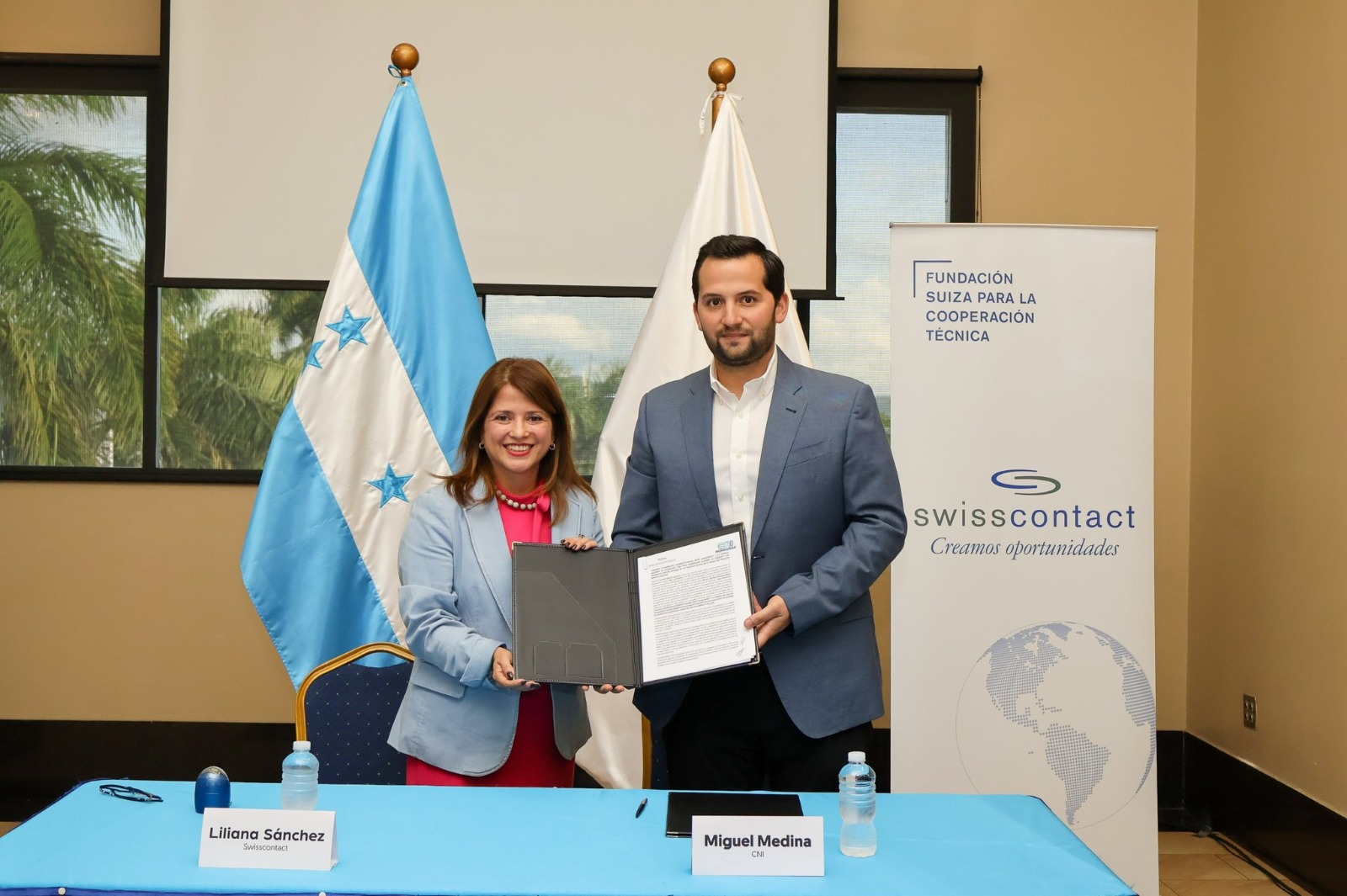Honduras impulsa la economía circular con nueva alianza entre Swisscontact y el CNI